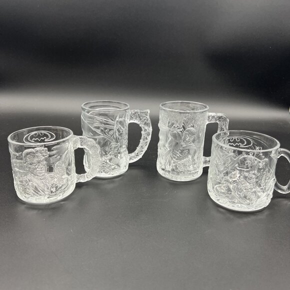McDonald's Other - VINTAGE 1995 McDonald's Batman Forever Glasses Set of 4 Excellent Condition